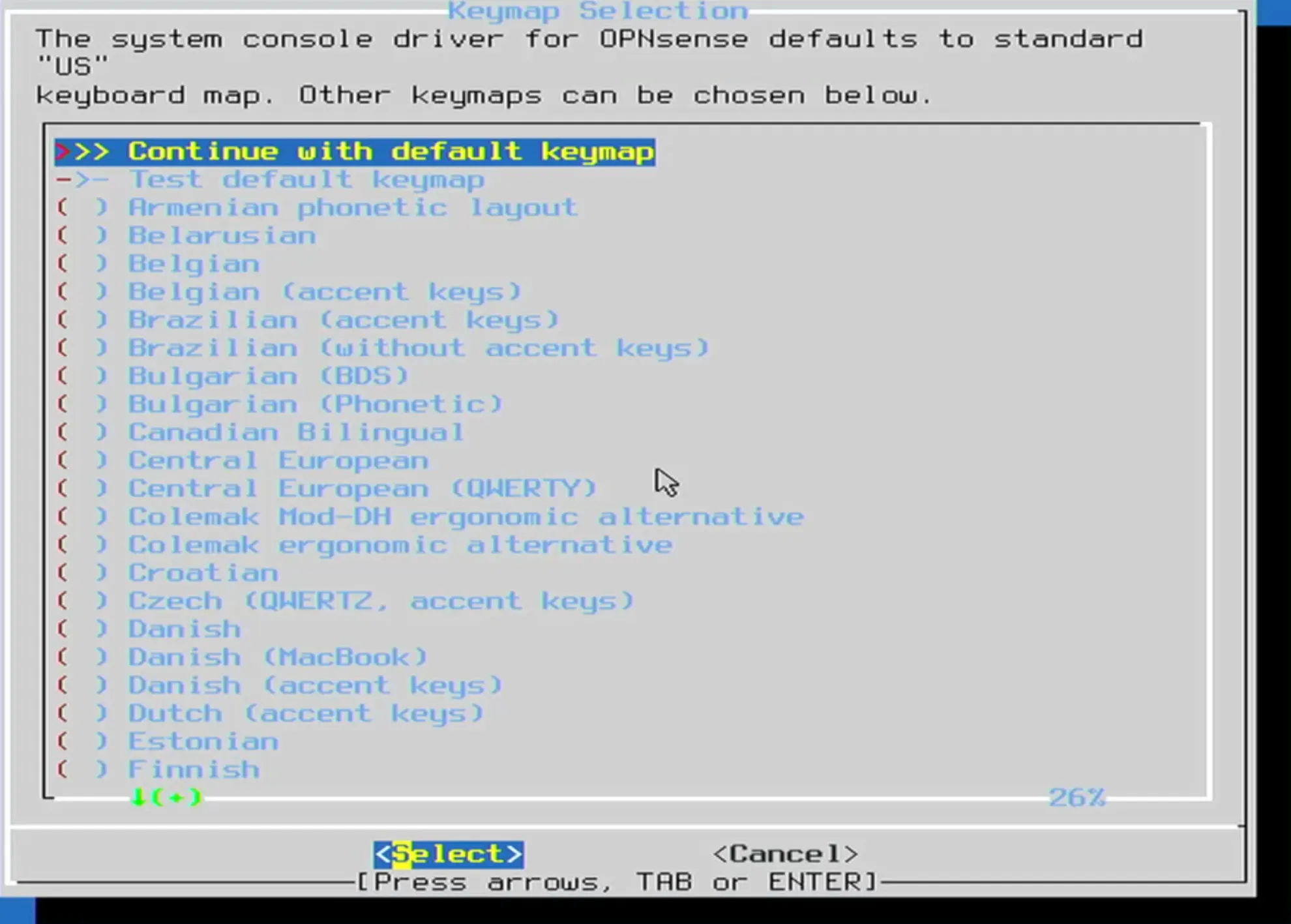 install-keymap