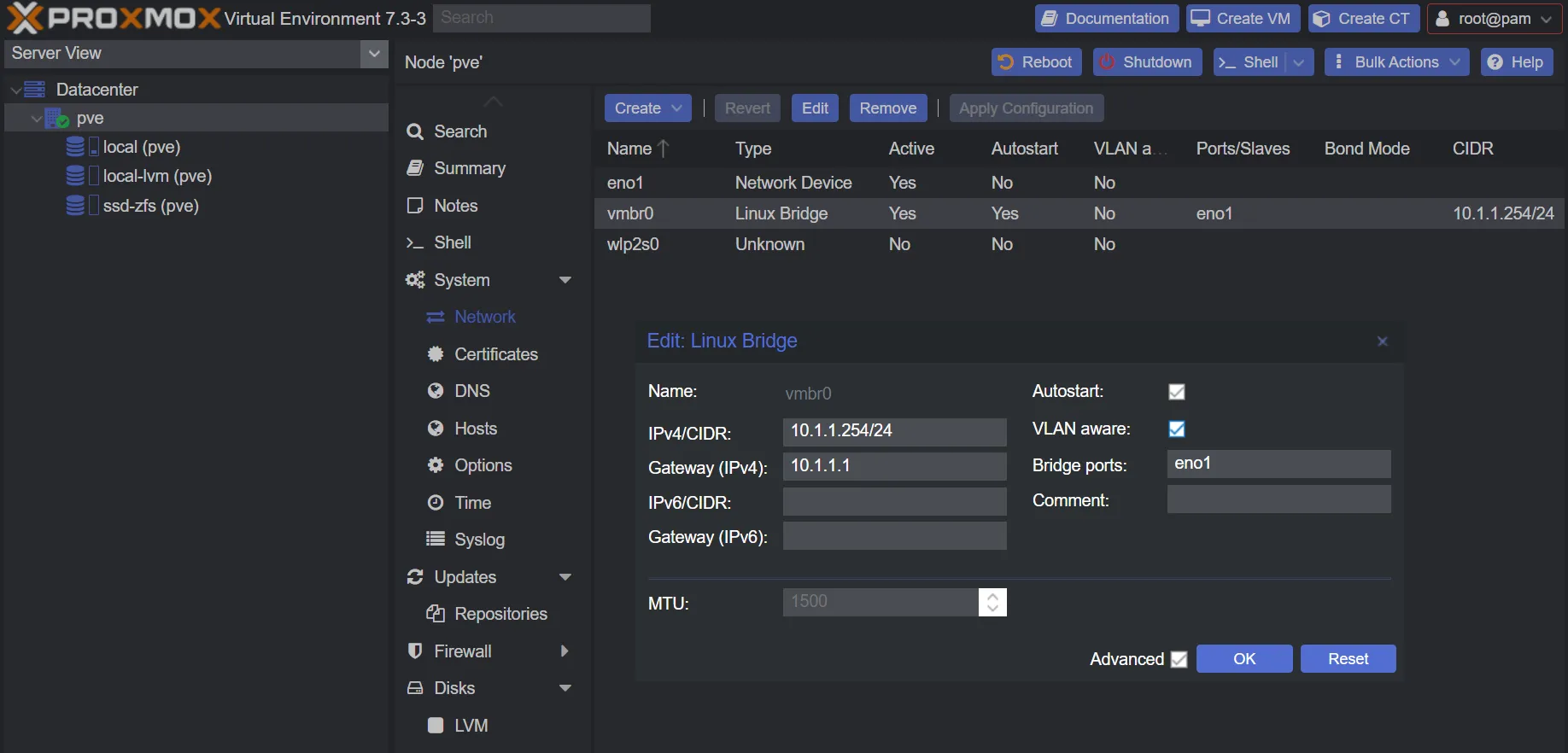 vlan-aware