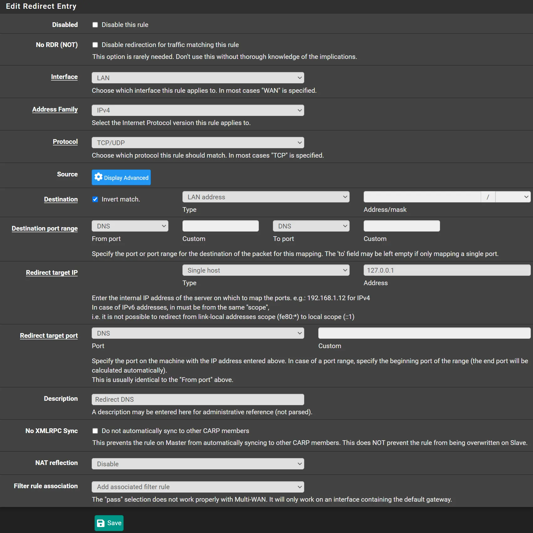 redirect-dns