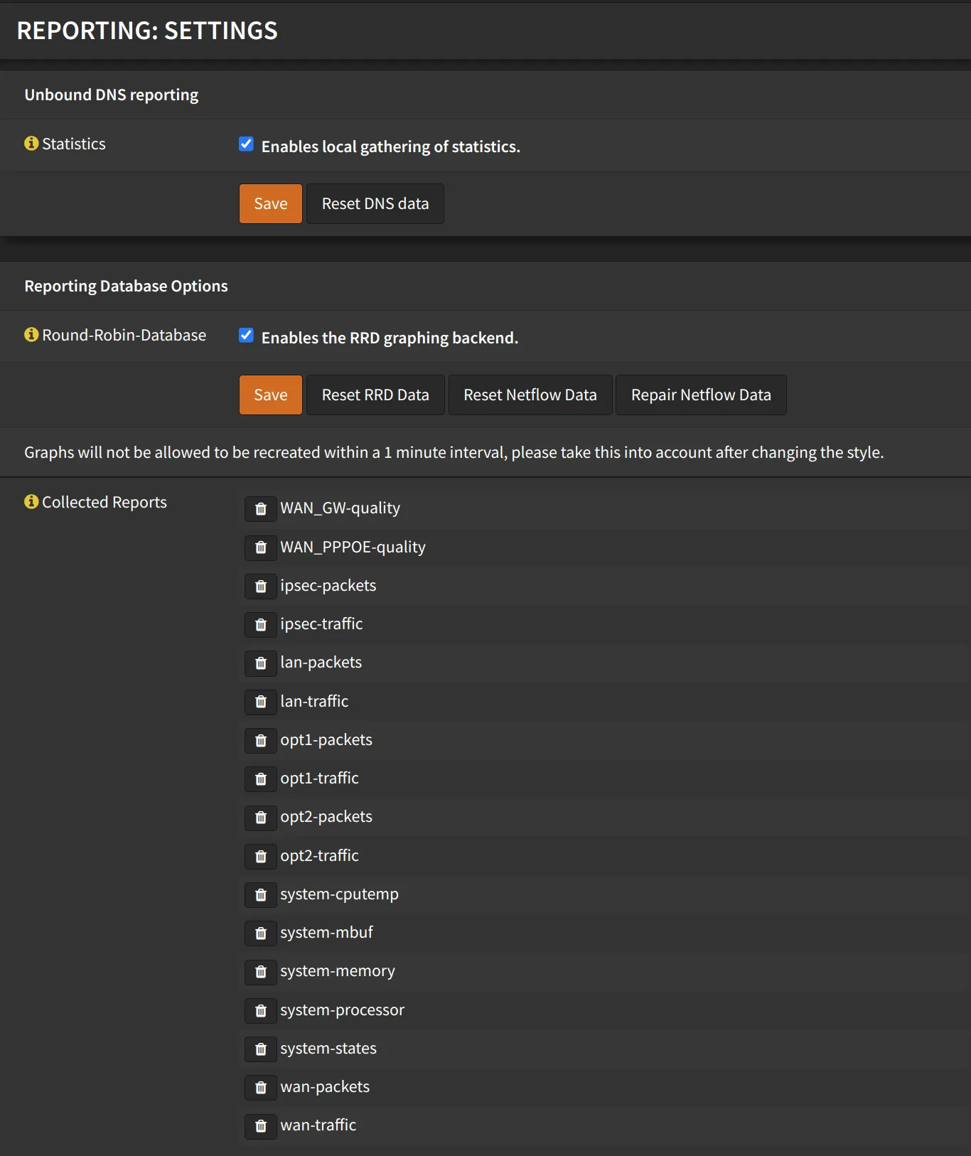 reporting-settings