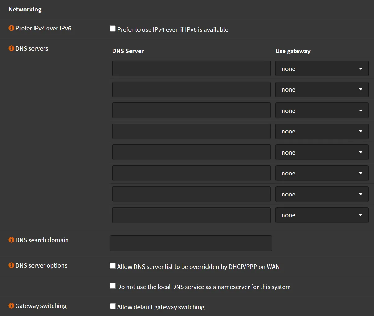 unbound-settings